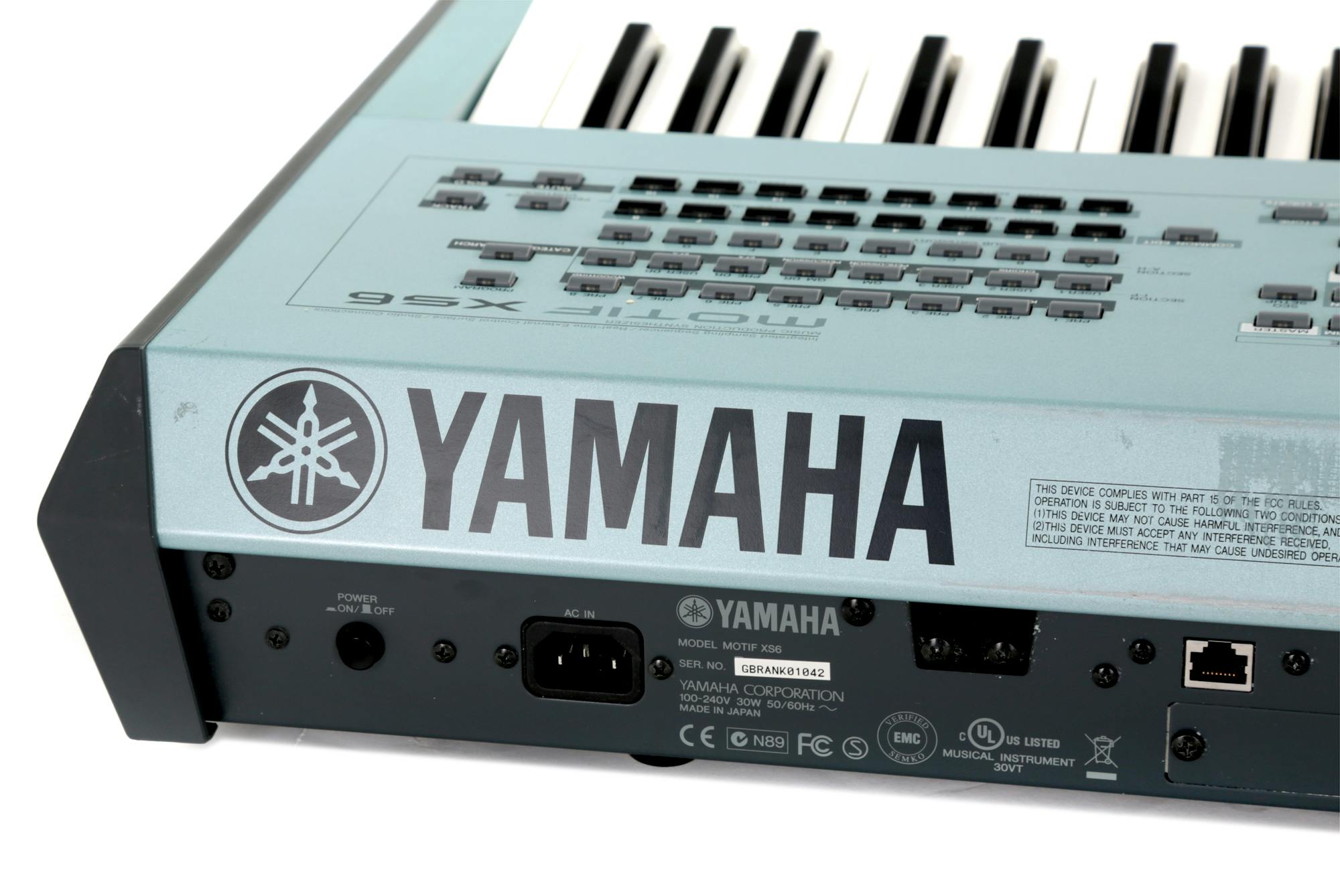 Second Hand - Yamaha MOTIF XS6 - Andertons Music Co.